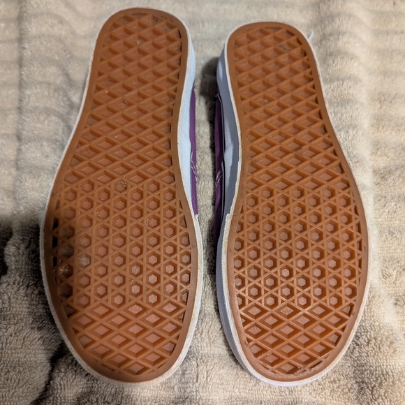 Vans Purple Canvas Sneakers Women's Size 6 Men's Size 4.5 - Picture 11 of 11